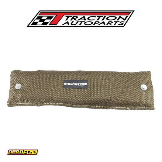 Clutch / Brake Reservoir Heat Bag Protector 3" Dia Titanium