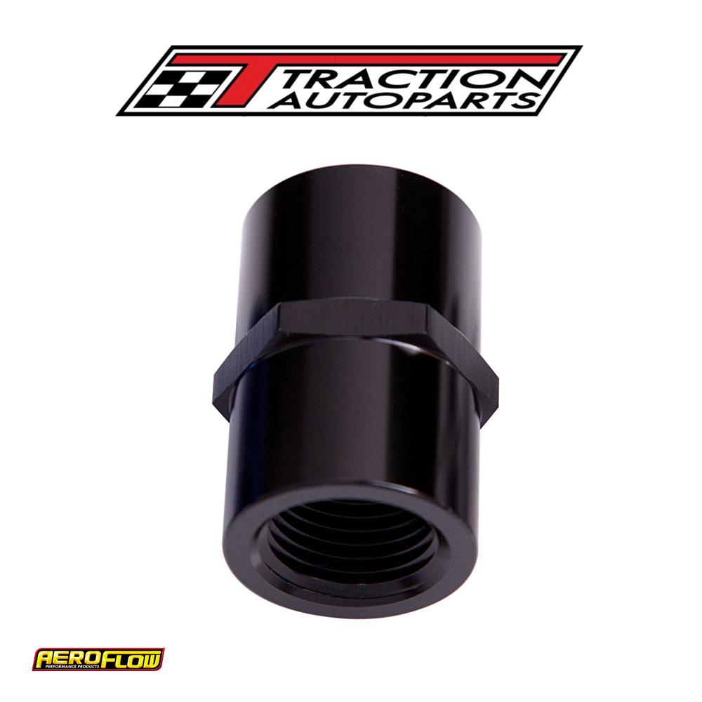 Female Coupler 1/8" Npt Black Female To Female