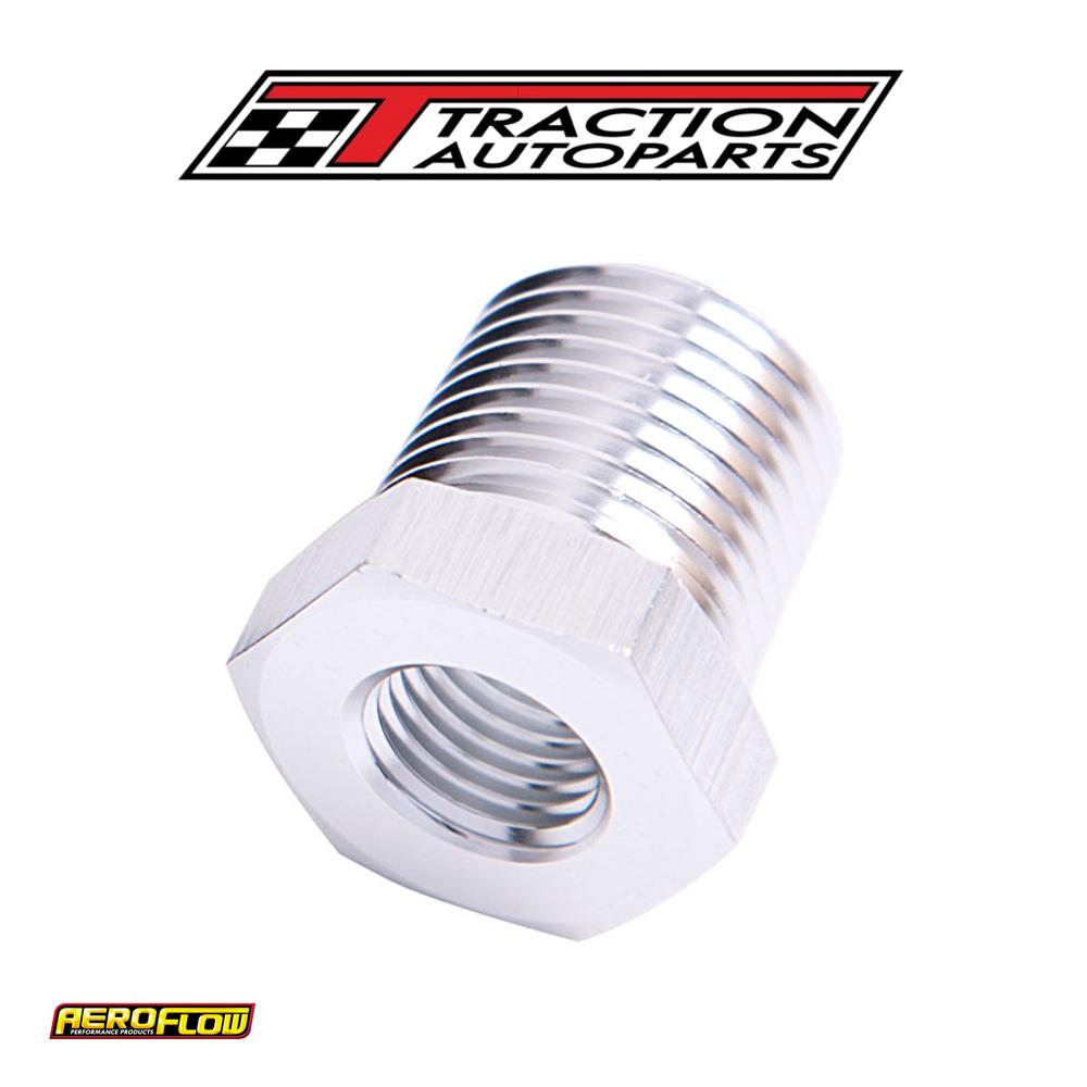 Npt Pipe Reducer, Silver 3/4" Npt Male, 1/4" Npt Female