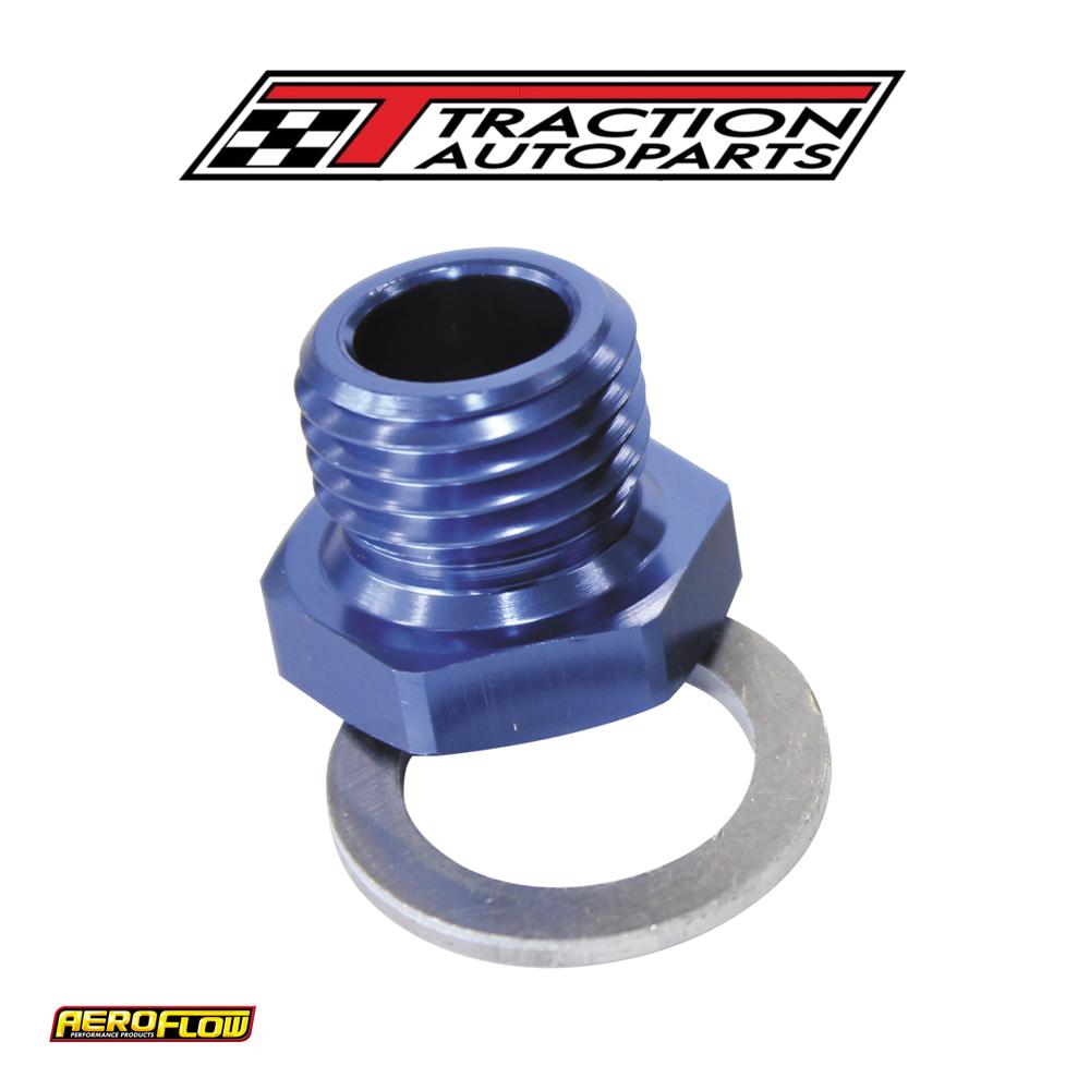 M 12 x 1.5 Pipe Reducer To F/male 1/8" Npt Blue Ls Temp Adapt