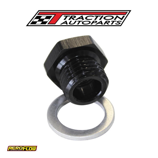 M 18 x 1.5 Pipe Reducer To F/male 1/8" Npt Black