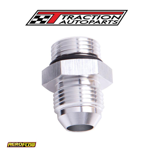 -6 An To -10 Orb Straight Silver Male To Male