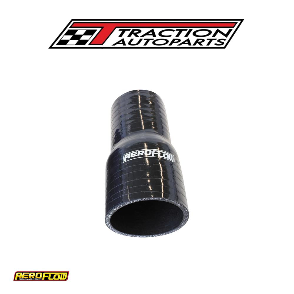 Silicone Hose Reducer Str Blaci.d 3.75-3.00" 95-76 mm, Wall 5.3 mm, 127 mm Long 9001-375-300