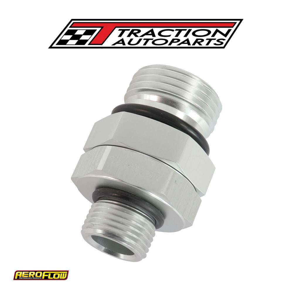 -10 Orb Swivel Male To 3/8 npt Silver