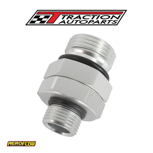 -10 Orb Swivel To -8 Orb Silver Full Swivel