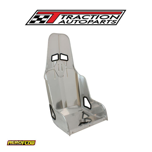 Pro Street Aluminium Race Seat 18" Hip Width Raw Finish