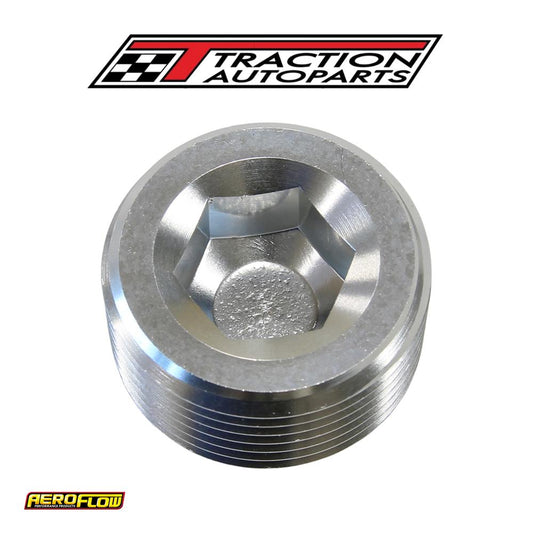 Npt Plug 3/4" Silver 3/4" Npt