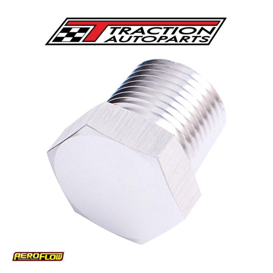 Npt Hex Head Plug 1/16" Npt Silver 1/16" Npt Nos Radiator