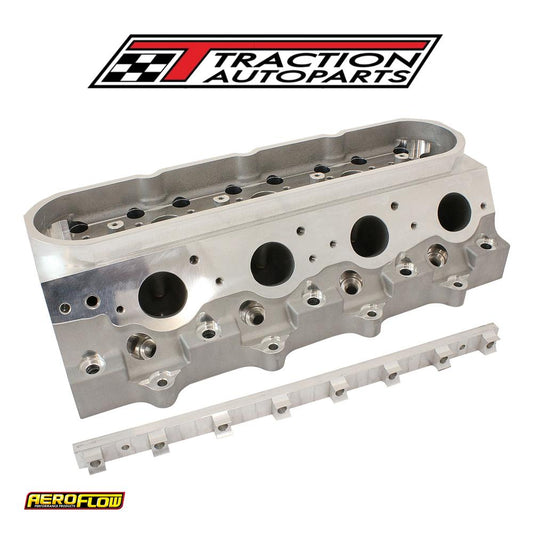 Gm Ls 262 cc Alumin Heads Bare 63 cc, 2.02"/1.60" Valve 6 Bolt 11 Deg Aeroflow - Af 95-0403