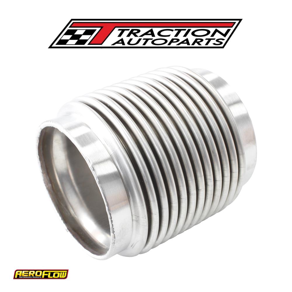 2-1/4" I.d Exhaust Flex Pipe Joint 4" Long 304 S/steel
