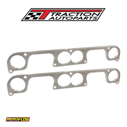 Sbc Spread Port Header Flanges 2" Round Port,some Non-spread