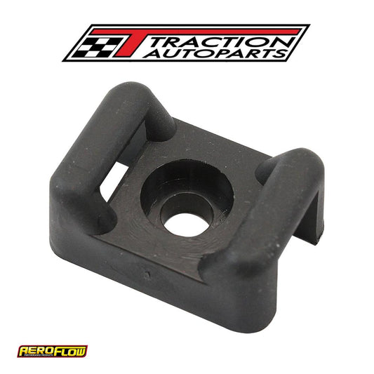 Cable Tie Screw Mounts 21 mm X 15 mm M 4 Hole Pa 66 100 Pack