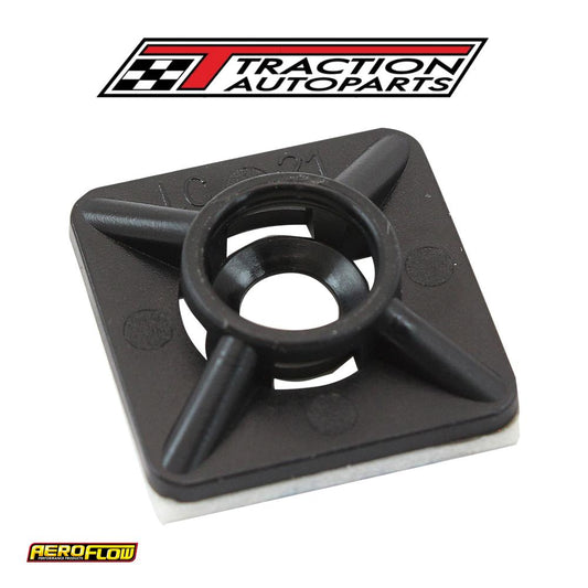 Cable Tie Mounts 19 mm X 19 mm Nylon 3 m Pad Mount Black
