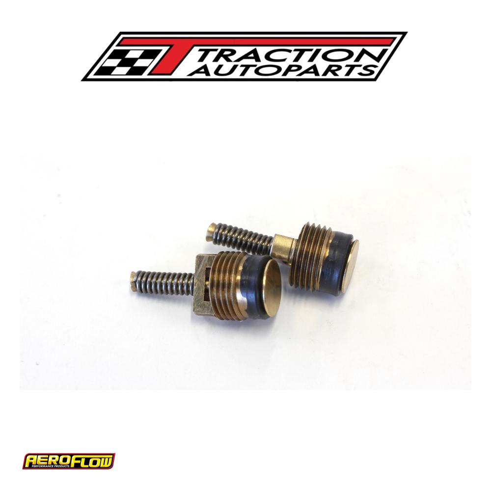 A/c Replacement Valves Large Suit #8 & #6 Fittings 2 Pack