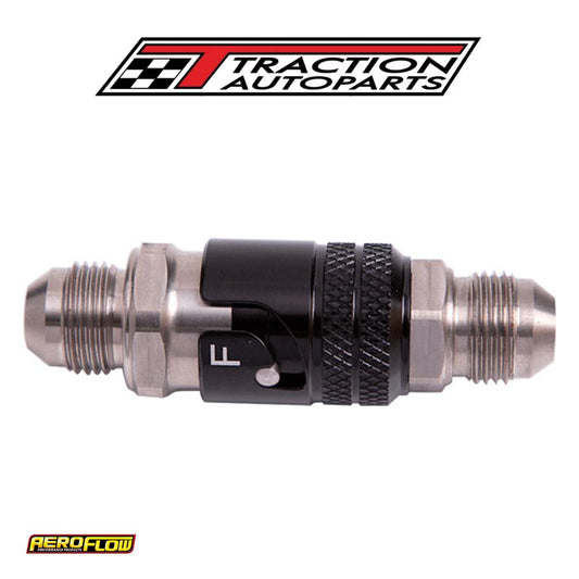 Quick Release -6 Viton Seal Black Titanium