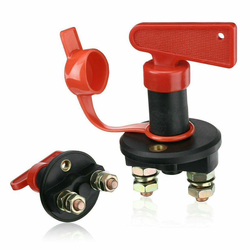 Proflow Master Battery Isolator Switch 2 Position On-Off Detachable Ke ...