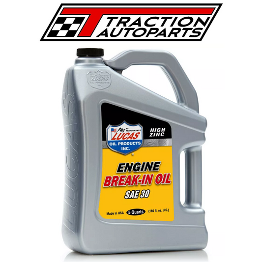 LUCAS SAE 30 Break-In Oil, 5 Quart (4.74 litre), Each